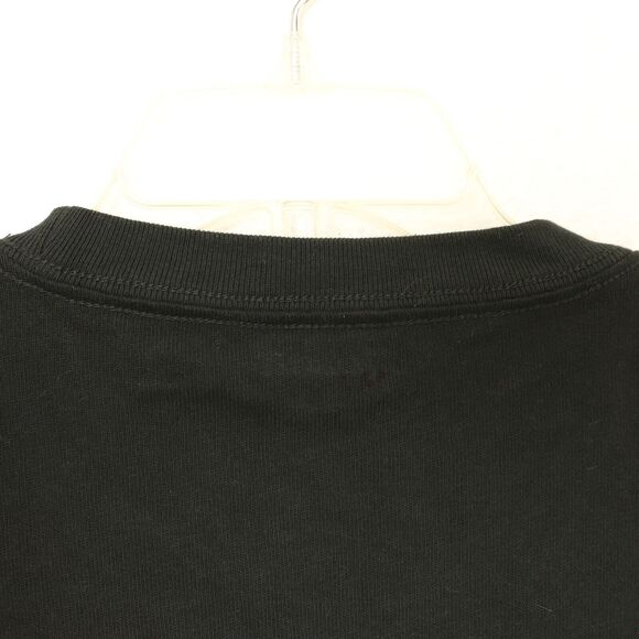 MADEWELL Brushed Long-Sleeve Boxy Tee Black L 100% Cotton Crew Neck NWT B63 - Picture 4 of 6